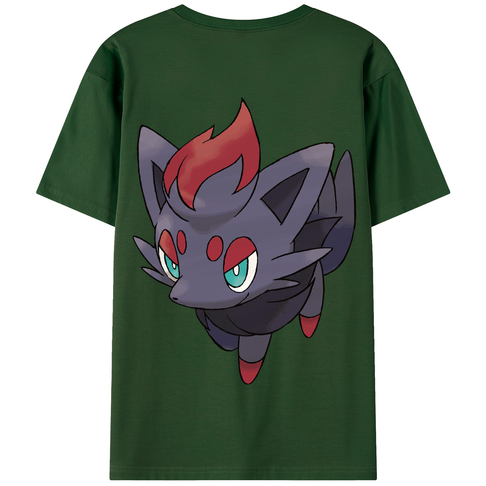 （画像用） ポケットモンスター Pokémon 綿100％半袖Tシャツ（背面プリント）